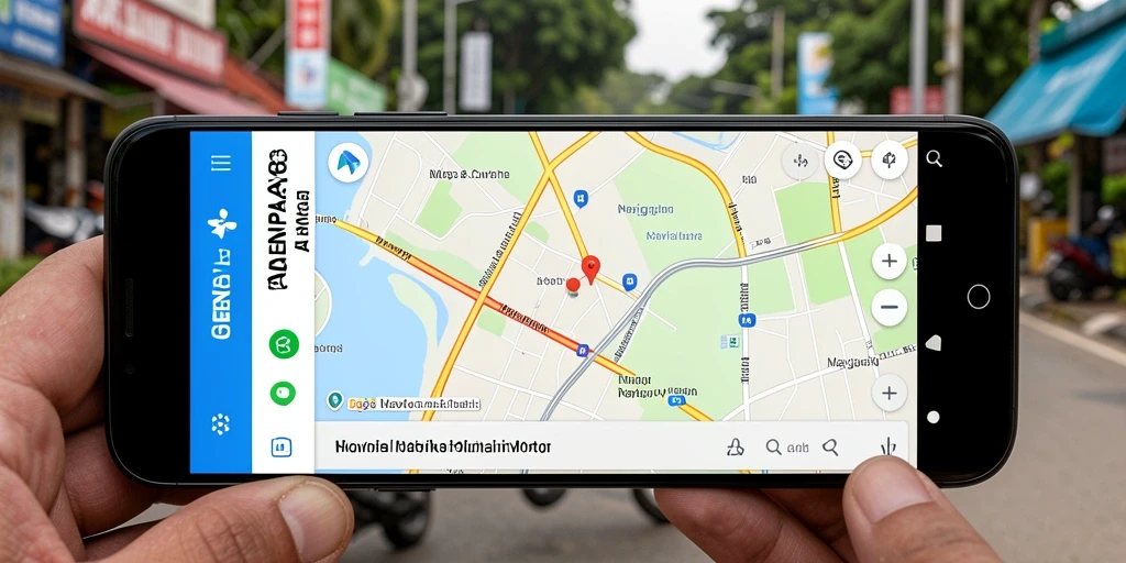 Antarmuka aplikasi AGENPLAY88 yang menampilkan navigasi motor yang jelas dan informatif.