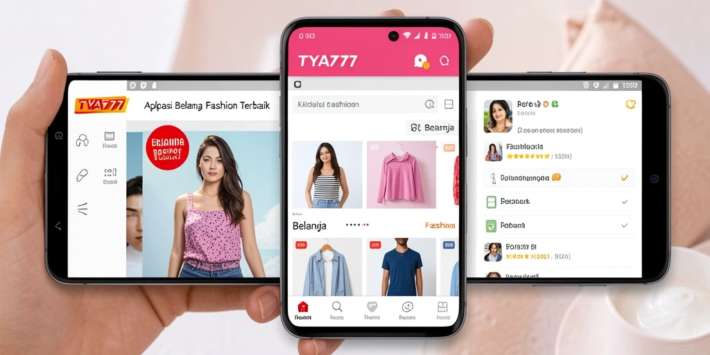 Tampilan antarmuka TYA777 yang modern dan menarik.